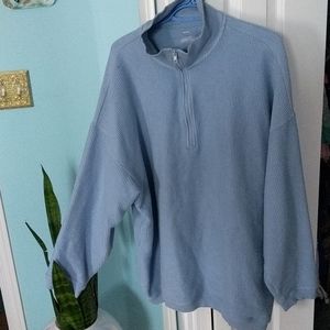 Aerie 1/4th zip sweater